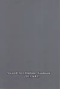 [KRT! (asa)] Kuro no Kenshi o Zenryoku de Kouryaku Shitai! (Sword Art Online)