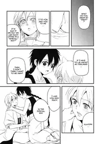 [emuemunetto Araki] Sekai no Bokura no Chie Kurabe (Magi - Labyrinth of Magic) [English]