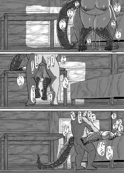 Because That Night Was The Happiest They've Ever Been - Persecuted Dragon Girl and an Assassin at His Limit Forget Human Speech and Have Beastly Sex