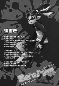 (C88) [Dogear (Inumimi Moeta)] Kimi Iro Ni Somare Sekai | The World Dyed In Your Colors (Splatoon) [English] [TL Anon]