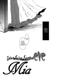(COMITIA95) [Toko-ya (HEIZO, Kitoen)] Saint Foire Festival eve - Mia [English] {Mant}