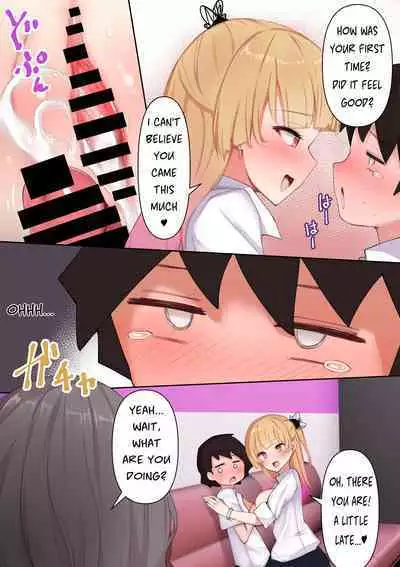 Seiyoku Tsuyo Sugi Gal Onee-san no Yawaraka Oppai ni Tsutsumarete | Surrounded by the soft breasts of a gal with a strong sexual desire