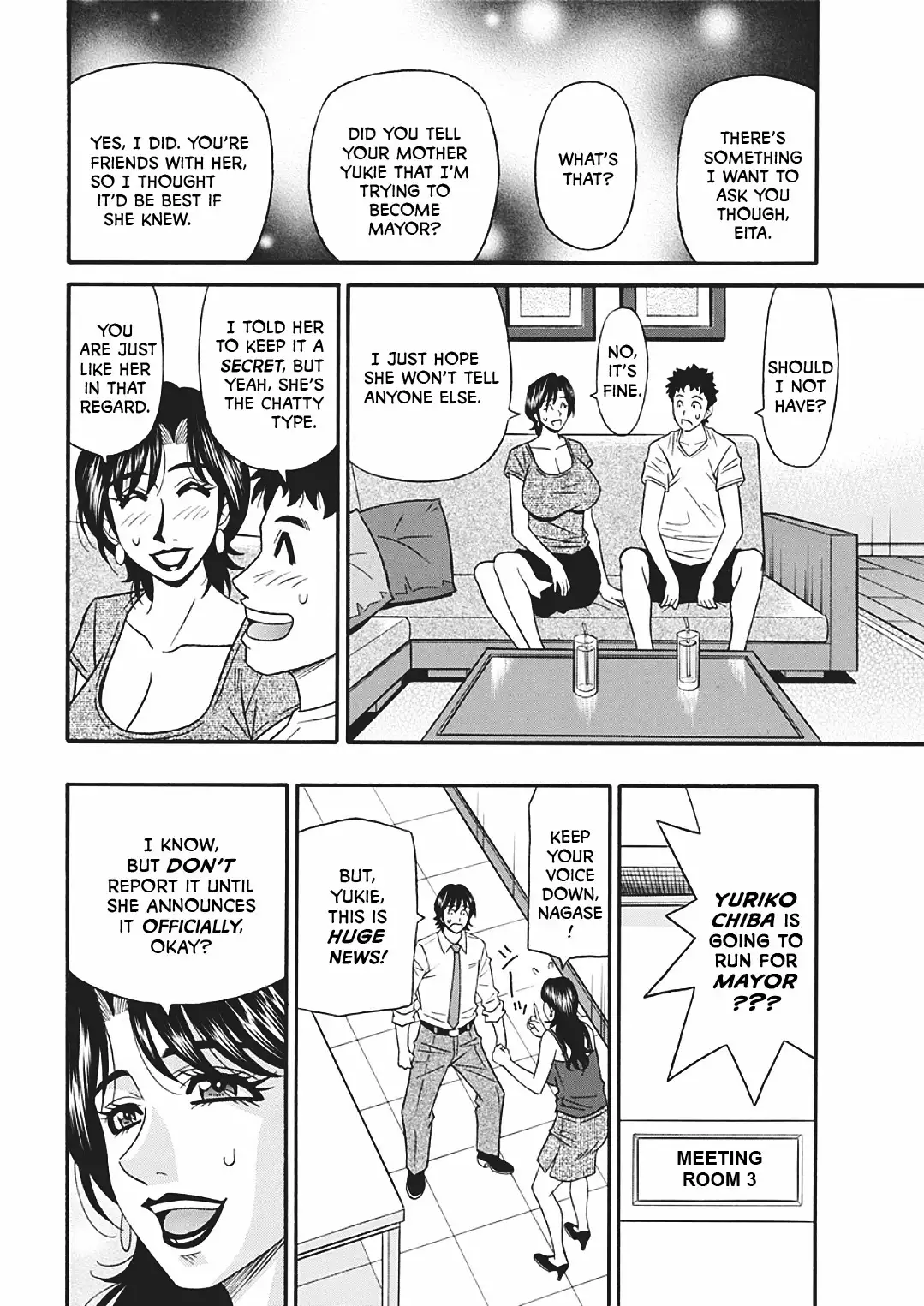 Porno First ~Yuriko Shichou no H na Kaikaku~ | Porno First ~Mayor Yuriko's Sexy Reform~ Ch. 1-5