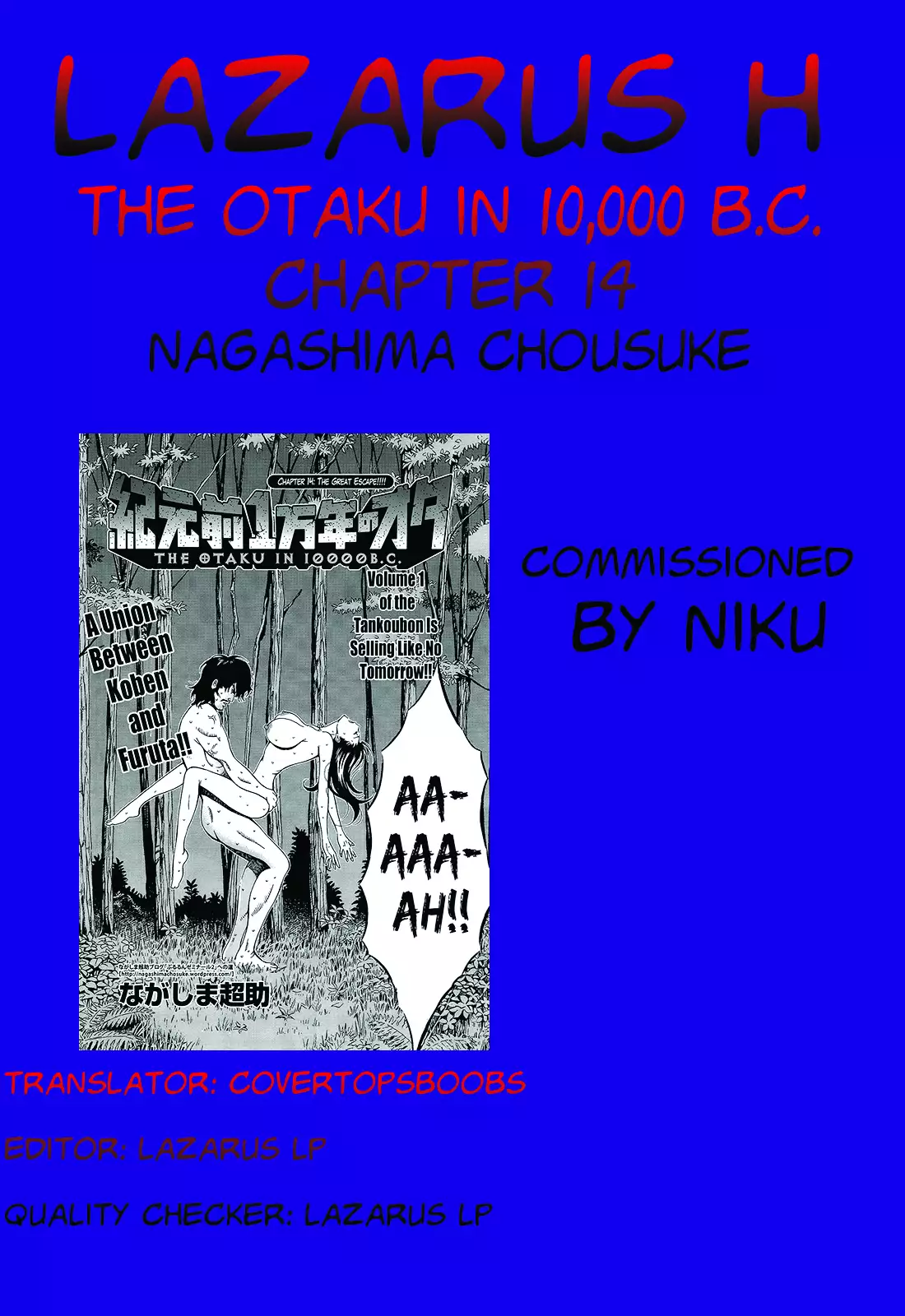 Kigenzen 10000 Nen no Ota | The Otaku in 10,000 B.C. Ch. 1-26