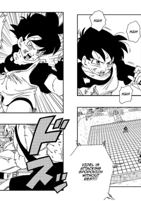 Yamamoto Doujinshi Videl Vs Spopovitch