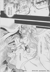 (GirlsLoveFestival 8) [peachpulsar (Mira)] Eien ni Anata wo Omou (Puella Magi Madoka Magica)