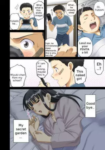 Roshutsu Otome Chichi Comic "Oppai Koushi wa Danshi no Shisen no Toriko ~Tamiya Miyuki~" part 2+3