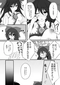 [Unimayo Chuubou (Mayohara-san)] Okuu-chan wa O-⑨ dakara Natsukaze wo Hikukamoshirenai (Touhou Project)