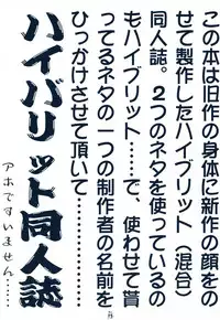 (C63) [Tsurikichi Doumei (Umedama Nabu)] Haibari'tto