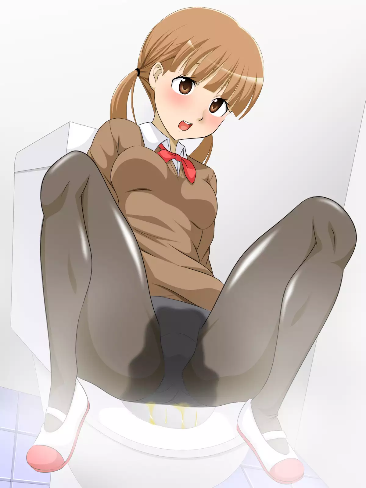 JKがおもらし！JKがおしっこ！