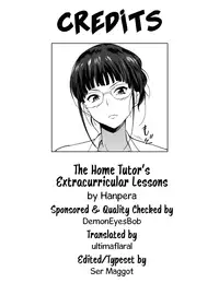 [Hanpera] Katei Kyoushi no Kagai Jugyou | The Home Tutor's Extracurricular Lesson (Ane Chichi) [English] [ultimaflaral]