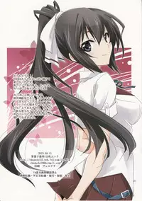 (C84) [Chagashi Saiban (Yamabuki Mook)] Burst Up! Infinite Stratos FAN BOOK (Infinite Stratos) [Incomplete]