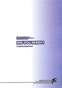 (C65) [MASULAO MAXIMUM (Kazekawa Nagi)] ARE YOU READY? (Fate/stay night)