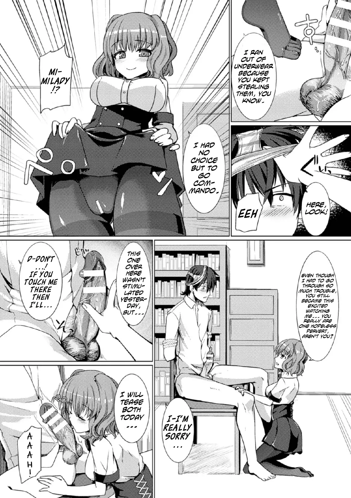 The Perverted Butler Loves Panties!?