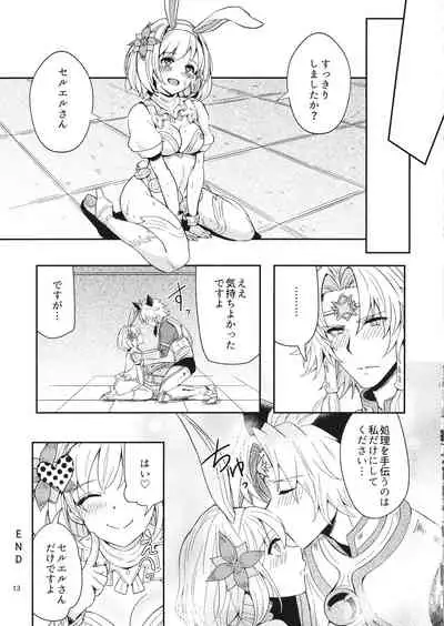 (Zenkuu no Chou Hasha 2019) [Chicchi Bokujou (Kanka)] Hatsujou Seruel to Sei Djeeta-chan (Granblue Fantasy)
