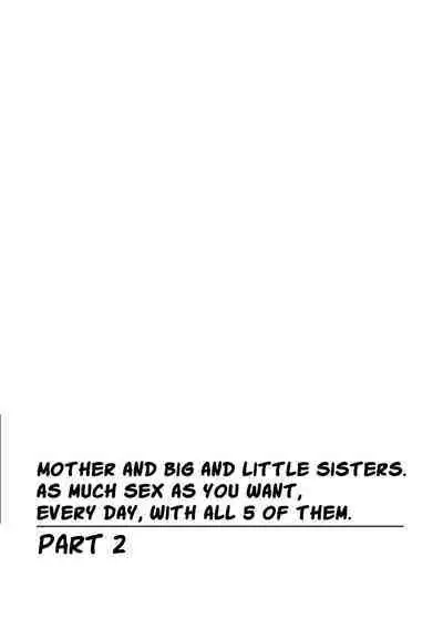 [Umino Sachi] Mama mo Ane mo Imouto mo Mainichi 5 P Yarihoudai ~I i ko to~ [Bunsatsuban] 1-2 | Mother and Big and Little Sisters. As Much Sex as You Want, Every Day, With All 5 of Them. Part 1-2 [English] [Poranya]