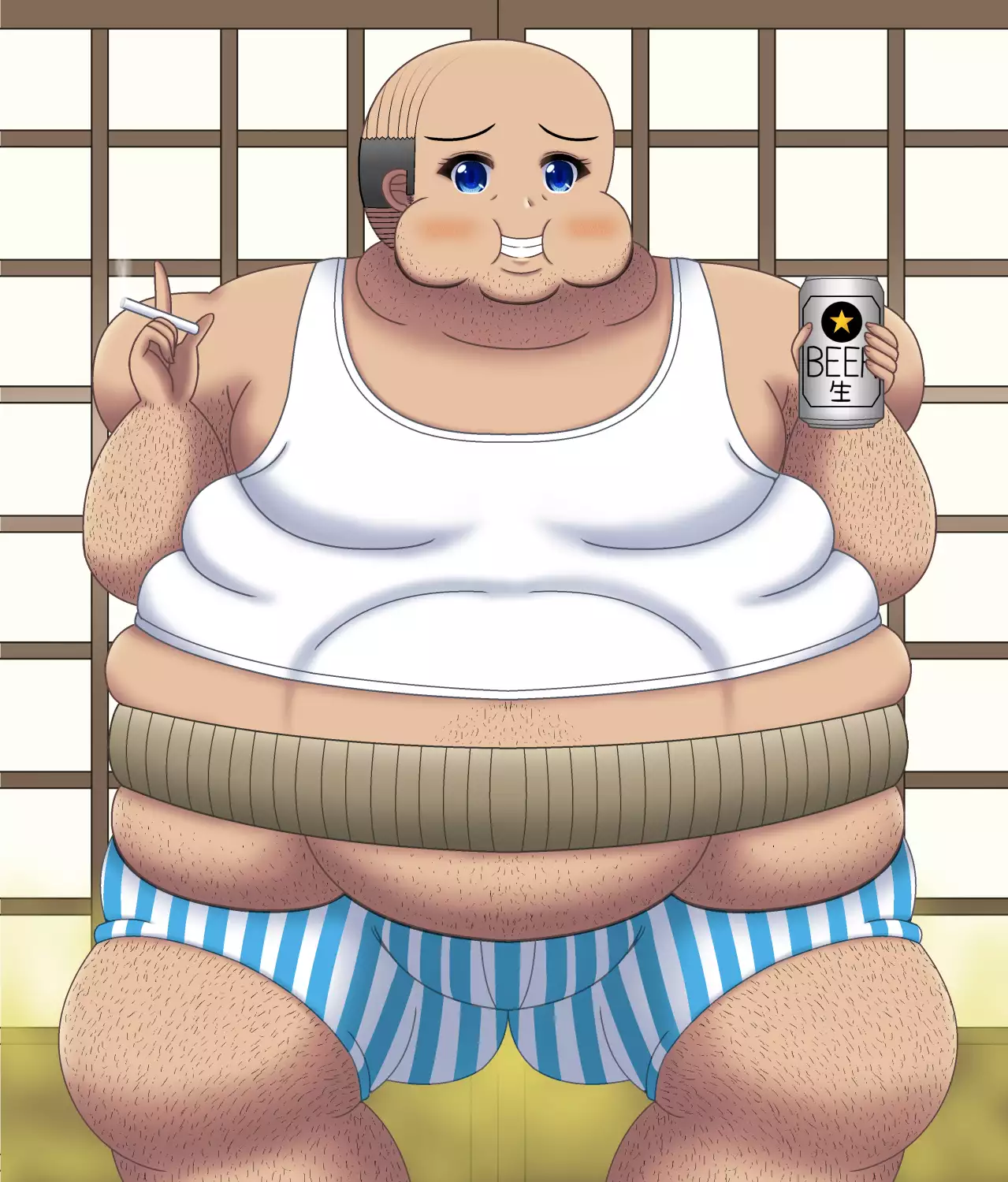 I will love my girlfriend even if she becomes a bald dad | Ore no Kanojo ga Hagedebuoyaji ni Natte mo Aishitai