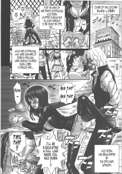 TAIL-MAN NICO ROBIN BOOK