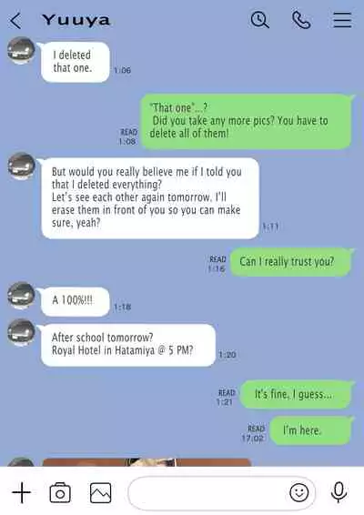 [Chocoro] Kanojo no SmaPho o Nozoita dake nano ni | I Just Snooped through Her Smartphone [English] [Decensored]