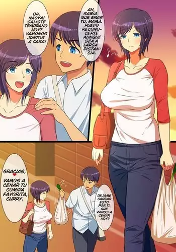 Hahabote! Dougan Kyonyuu Okaasan ga Musuko ni Haramasarete Shiawase ni Naru Hanashi