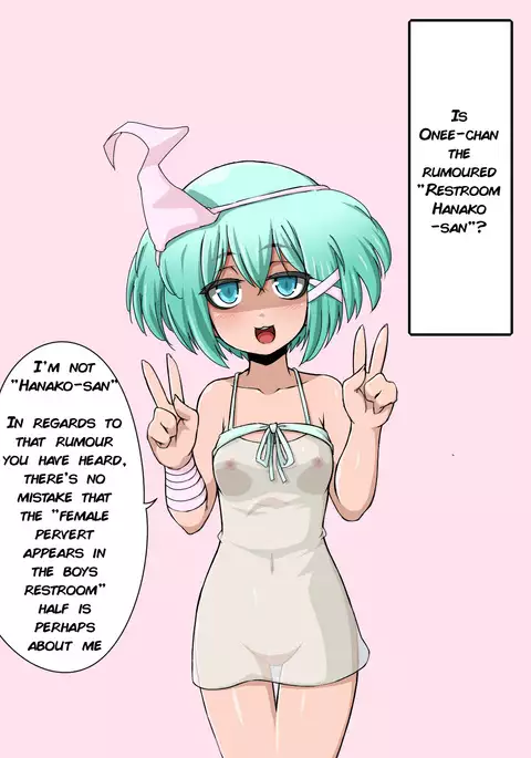 A Story of a Shounen and the Onee-san That Appears at That Restroom