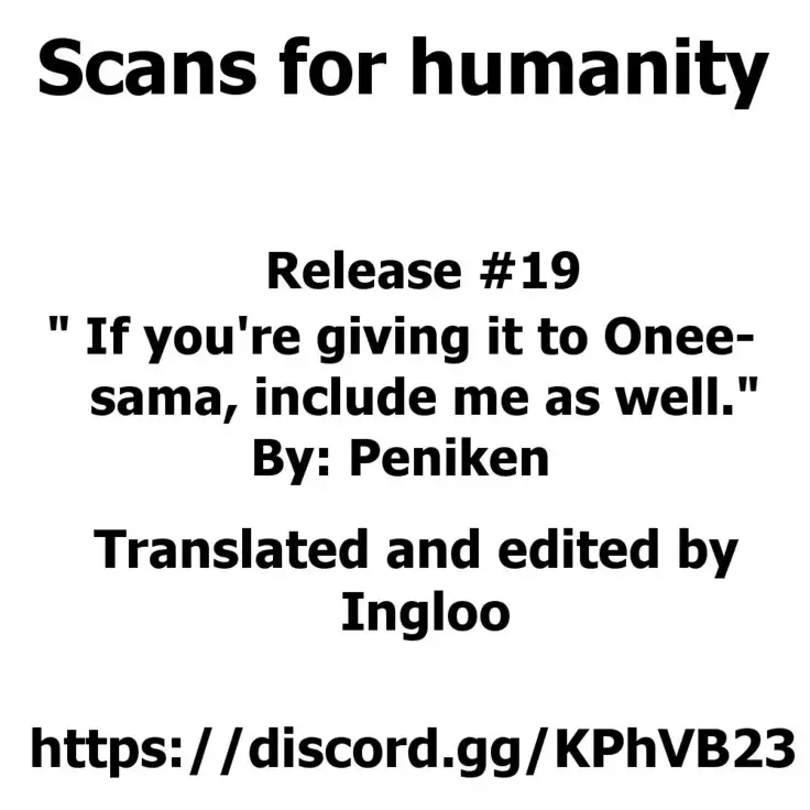 Onee-sama o Kurawaba Watashi mo Magna | If you're giving it to Onee-sama, include me as well.