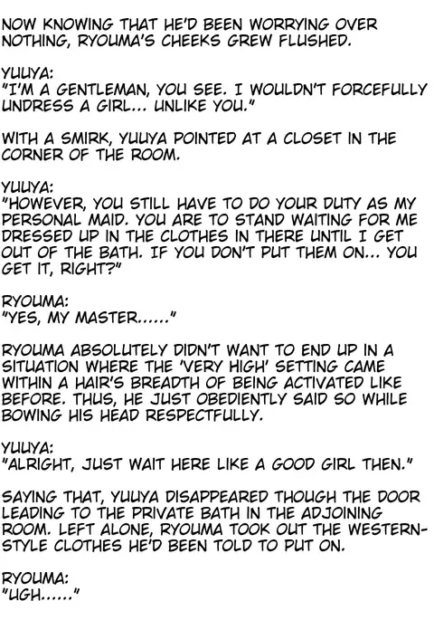 The M-to-F'ed son of a distinguished family - The spoiled rotten brat who was made a maid -