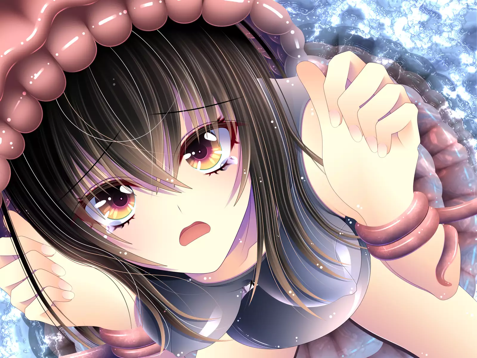 yabure, bakunyu chochichi naedoko ni, benki ni Daraku To sa reru hiroin!~ Hime ￮ setsuna ~