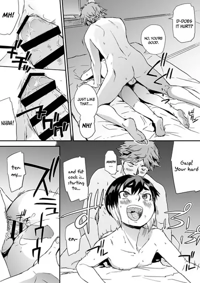 [Koushoku Shounen Tou (U-hi)] Ippaku Nishoku, Otokonoko tsuki | One night, two meals, with a (fem)boy [English] {akanameTL}