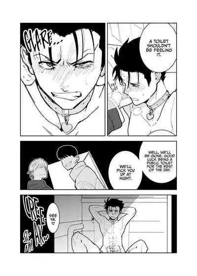 [Nidankai Sasetsu (Gennchari)] Seidorei Yankee-kun ga Mafuyu no Koushuu Benjo de!? | Sex Slave Delinquent Turned Public Toilet in the Dead of Winter!? [English] {Janaron} [Digital]