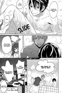 (Renai Jiyuugata! Natsu Honban) [mememery (hash)] Rainy Day (Free!) [English] [Rotten Scans + BangAqua]