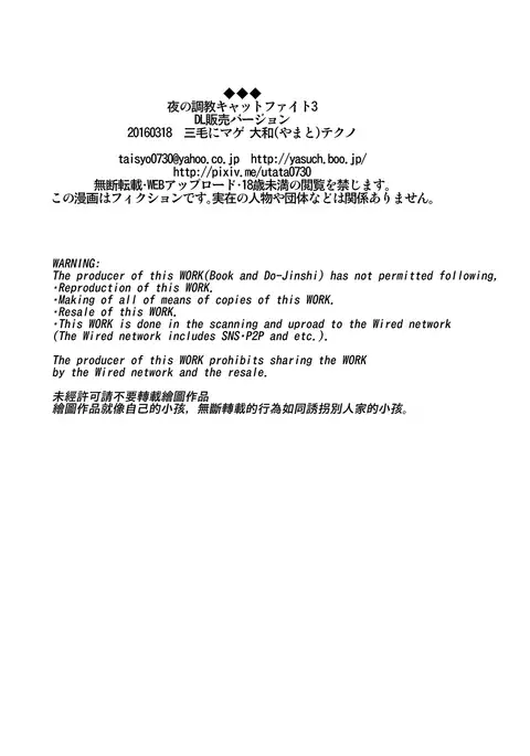 Yoru no Choukyou Cat Fight 3