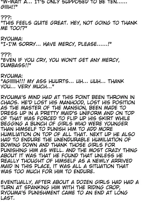 The M-to-F'ed son of a distinguished family - The spoiled rotten brat who was made a maid -