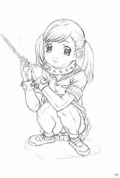 (SC35) [Momonga Club (Hayashibara Hikari)] Rakugaki-s 8 -Original Shoujo Enpitsu Genga-shuu-