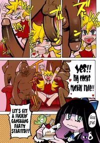 (C79) [Okina Keikaku (Shiwasu no Okina)] PANTY (Panty & Stocking with Garterbelt) [English] [Colorized] [Decensored] [Ongoing]