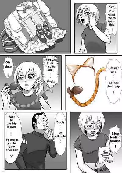 Konna Fuuni Maso ni Sareteiku no ne. Newhalf Shoufu Roshutsu Choukyou Ryokou | Transsexual prostitute exhibitionist training trip