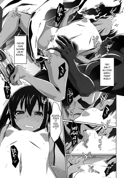 (C78) [SchwarzKatze (Miyagoe Yoshitsuki)] Azunyan Natsu Gasshuku SOS (K-ON!) [English] [animefan71109]