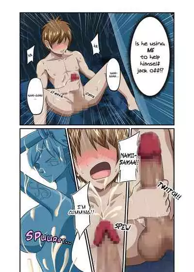 [Q Doujin] Dorobouneko no Douzou no Mae de | In Front of the Cat Burglar Statue (One Piece) [English]