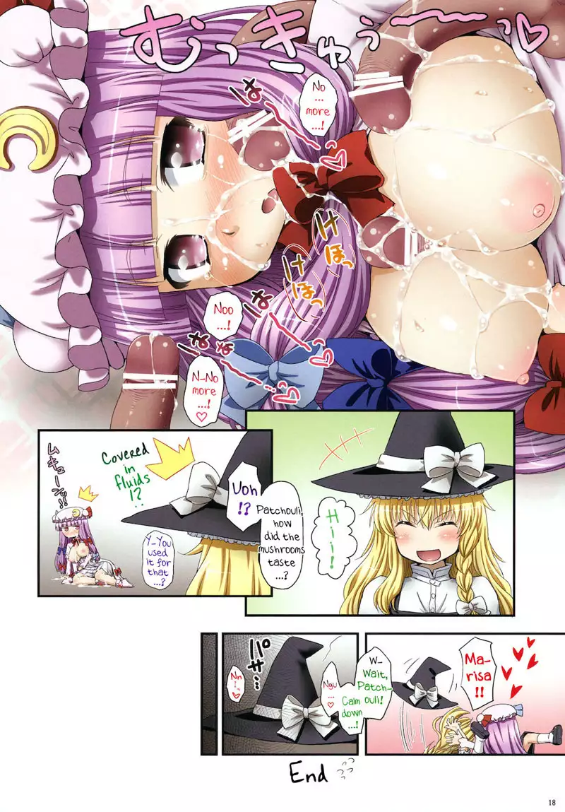 Oh! Patchouli and Marisa Mushrooms