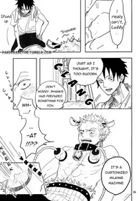 (GRANDLINE CRUISE) [Gekirin (Syaku)] Oishii Milk Ikaga desu ka? (One Piece) [English] [Pandora's Actor]
