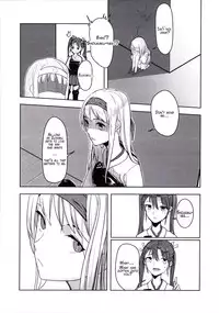 (Yuri Only) [Ustilago Nuda (Nuda)] Kouun no Megami ga Tsuiteiru - 我可是有女神跟著的呢 | I Have a Goddess with Me (Kantai Collection -KanColle-) [English] [EHCOVE]