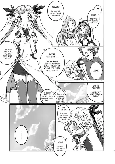 (Zenkuu no Hasha 15) [Onibi Kuudan (Onibi)] Io-chan to Gran-kun ga Ichaicha H Shichau Hon (Granblue Fantasy) [English]