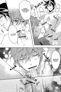 (Renai Jiyuugata! Natsu Honban) [mememery (hash)] Rainy Day (Free!) [English] [Rotten Scans + BangAqua]