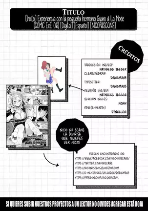 Experiencia con la pequeña hermana Gyaru à La Mode