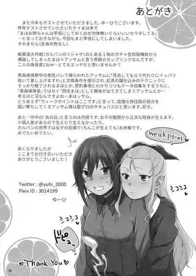 (C93) [Canary to Tsubame (Hayakawa Torinone)] Konna no Data ni Arimasen! (Girls und Panzer)