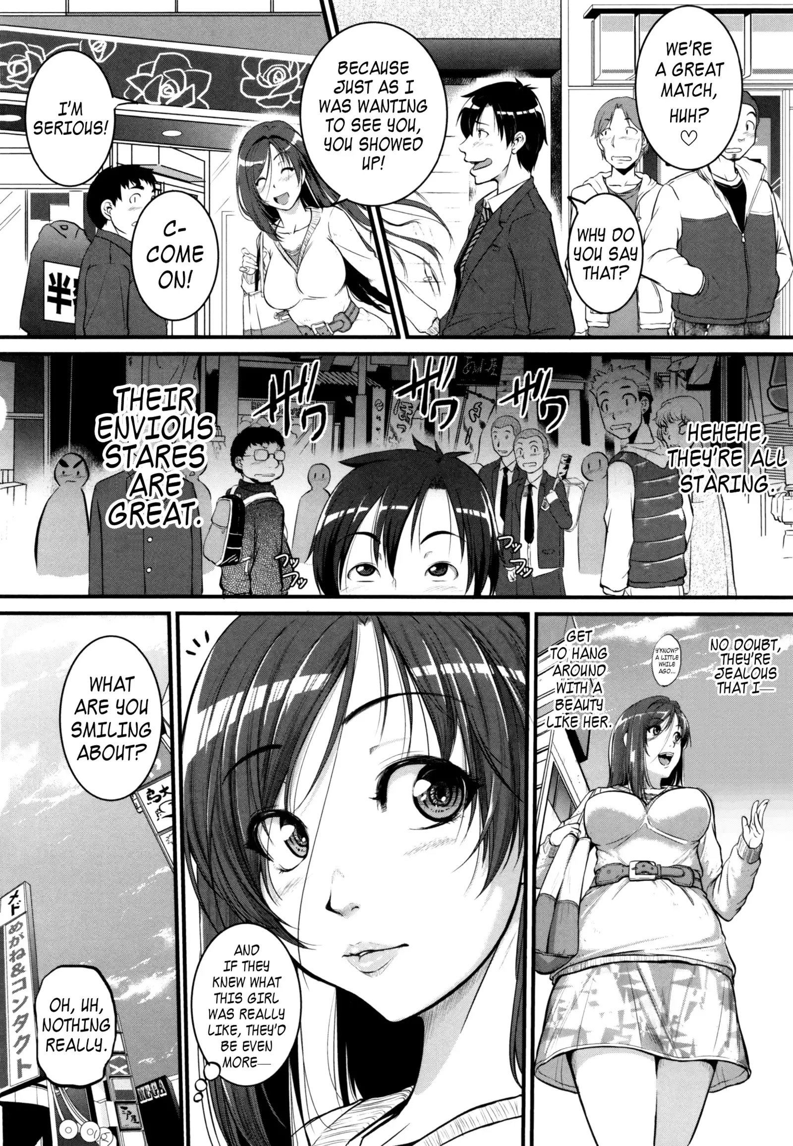 Aibenki Tonari no Dosukebe Onee-san | The Lady Next Door Ch. 1-3