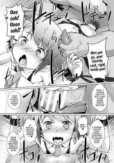 2D Comic Magazine Mesugaki Haramase Seisai! Wakarase Chakushou de Omedeta Mama Debut Vol. 3 | 2D Comic Magazine Loli Pregnancy Punishment! The Joyous Pregnant Mama Debut Vol. 3 Ch. 1-2