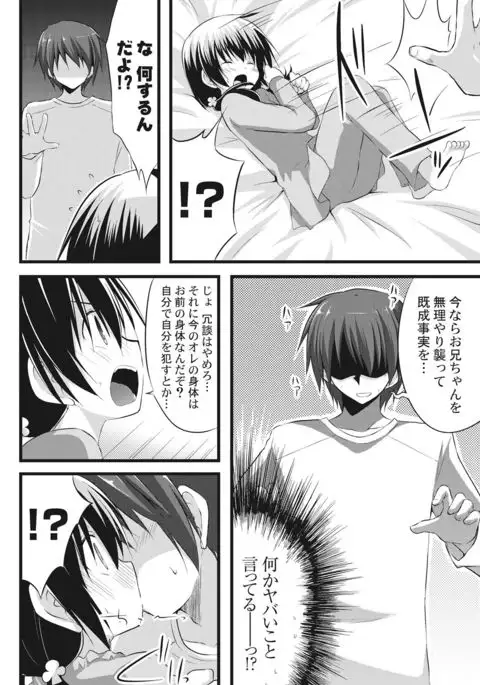 Oniichan and Ecstasy!! Bro-con imouto and ani's body swap incident