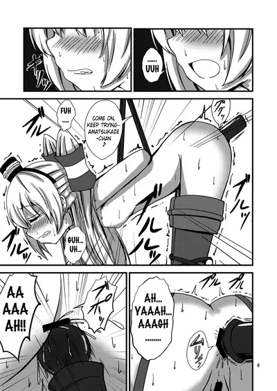 [Aiirosakura (Aikawa Ryou)] Kuubo Wo-Kyuu-chan no Amatsukaze Yuri Dorei Choukyou ~Anal Choukyou Hen~ | Standard Carrier Wo-Class's Amatsukaze Yuri Slave Training ~Anal Training~ (Kantai Collection -KanColle-) [English] [Pangean] [Digital]