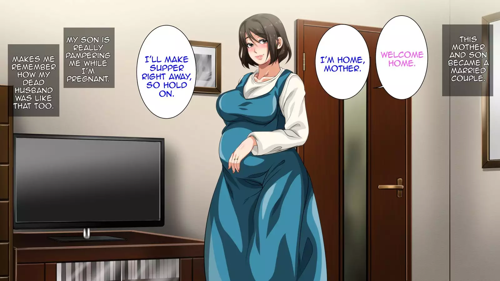 Hahaoya ni Yoru Fudeoroshi ga Gimuka Sareta Sekai | World where Cherry Popping is a Mother's Duty Part 1